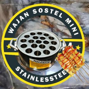 WAJAN SOSTEL MINI MELENIUM LUBANG 19