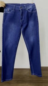 SRSEVEN7 Celana Jeans Panjang Pria Reguler Big Size Blue Stone