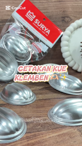 [Isi12] Cetakan Kue Klemben Aluminium Merk Surya Press Tanpa Sambungan / Cetakan Kue Klemben / Cetakan Kue Sponge Spons Spon / Sponge Mold / Cetakan Bolu Klemben / Cetakan Putu Ayu Klemben