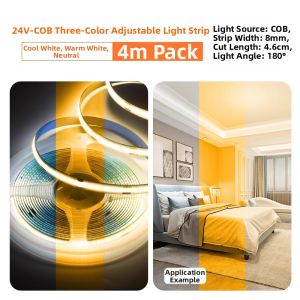 YUANMUXUAN | Self-Adhesive Ultra-Thin Flexible COB Light Strip