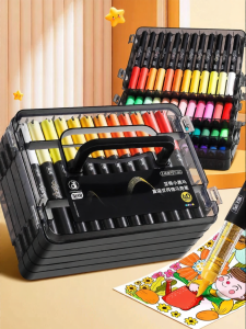 Zeejou | Non-fading Overpaintable Acrylic Markers 60 Colors
