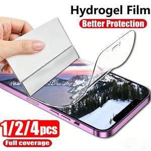 1/2/4Pcs HD Hydrogel Film Screen Protector For Samsung S25 Ultra S26 Plus S24 FE S23 S21 S20 note20 Ultra High Definition