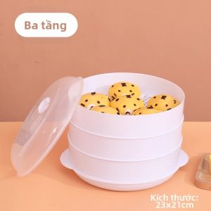 TANGJIXIONG | Hộp Hấp Lên Bằng Lò Vi Sóng Có Nắp