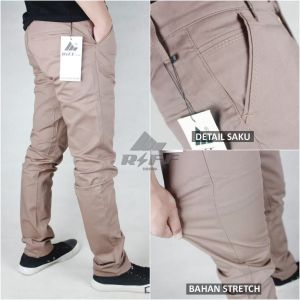 Celana Chino Panjang Pria Slimfit Celana Pria Dewasa Casual Melar Model Slimfit Tebal Premium