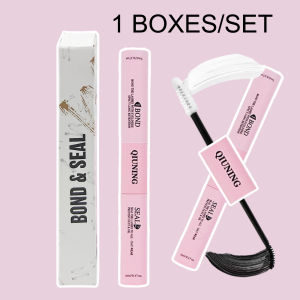 QIUNING Lash Bond and Seal 10ml Individual Lashes Glue and Seal Lash Extension and Lash Glue Remover 5ml Tweezers Kit