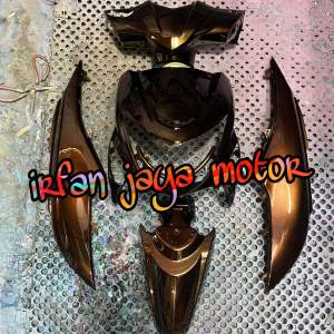 Full body Halus Cover body Full Halus Honda Beat POP moonlight Oren