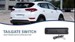 For Hyundai Tucson 2010-2015 Black Rear Trunk Opening Button Boot Release Switch Tailgate 812602S000 Tailgate Release Switch