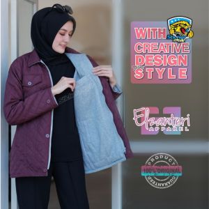 JAKET WANITA BOLAK BALIK TEBAL LEMBUT SHARAPOVA