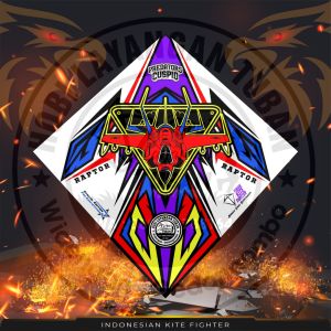 1 Pcs PESANAN KHUSUS Layangan Sukhoi Super Predators Cuspid Full Bambu Petung Size 56 Produk by Hobi Layangan Tuban 5.2