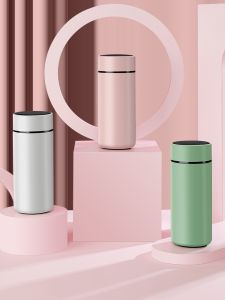 Portable Mini Stainless Steel 316 Insulated Tea Cup Custom Engraved Mens Tea Drinking Water Cup Cute Plain Style Gift Cup