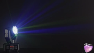 LED swaying pattern stage light strip with rotating light circle for DJ bar atmosphere lighting