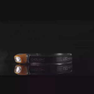 Headlight / Lampu Senter Kepala / Headlamp dengan Baterai 18650 Bawaan Lampu Depan Senter Berkemah