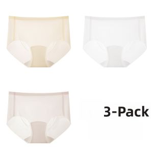 Miiow | Ultra-Thin Quick-Drying Ice Silk Womens Underwear Triangle Shorts Antibacterial No-Trace Design Comfortable Summer Underpants