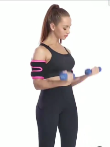 Arm Trimmers Sauna Sweat Band for Women Sauna Effect Arm Slimmer Anti Cellulite Arm Shapers Weight Loss Workout Body Shaper Women Arm Warmers Sauna Sweat Bands Arm Slimmer Weight Fat Reducer Loss Workout Humpback Correction Fitness Body Building