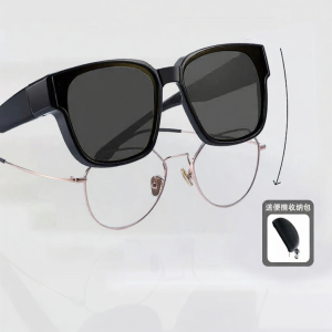 HELLOLEIBOO | Night Driving Day Night Vision Anti Glare Glasses Clip Ons