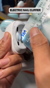 Seemagic Electric Nail Clipper Automatic Gunting Kuku Elektrik Otomatis Led Listrik FA