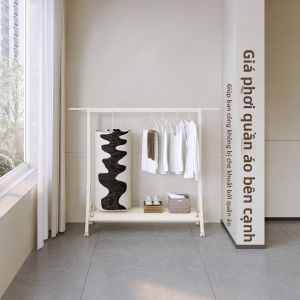 MINGZHI | Balcony Side Mount Multi-function Telescopic Clothes Drying Rack