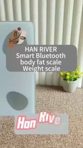 HAN RIVER SMART BODY FAT SCALE TIMBANGAN DIGITAL BADAN 180KG LAYAR LED DIGITAL