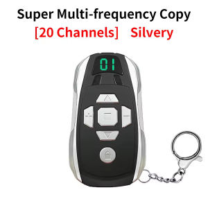 20 in 1 Universal Garage Door Remote Control Clone Multi Frequency 300-915MHz 433Mhz Key Duplicator Rechargeable Gate Controller