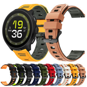 22mm Silicone Strap For SUUNTO Race 2/VERTICAL Band For SUUNTO RACE S/Ocean/Run/9 PEAK PRO Replacement Sports Bracelet Watchband