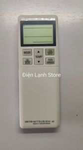 remote máy lạnh mitsubishi heavy Industries. (Tặng kèm cặp pin).