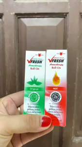 V Fresh Roll On Minyak Angin Aromatherapy 8ml