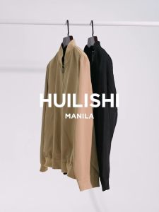 HUILISHI Men's Jacket: Korean Trend Tooling & Simple Solid Color Fashion
