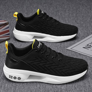 Puer Mens Casual Sports Shoes Soft Bottom Breathable Large Size Mesh Surface Coconut Trendy Shoes Autumn New Style