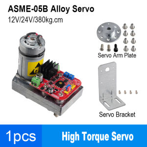 ASME05B 380kg.cm High Torque Super Alloy Servo Enhanced Model Steering Gear For Robot Arm Valve Control Camera PTZ DIY Parts