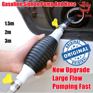 Car Fuel Tank Sucker Oil Transfer Car Fuel Pump Petrol Diesel Liquid Manual Pump Syphon Fuel Saver Car Fuel Gas Pump