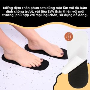 10 Chiếc Dép Dùng Một Lần Cho Nữ Tạo Màu Da Nâu Dính Chắc Dùng Khi Xịt Tạo Màu Da Miếng Dán Bảo Vệ Chân Phụ Kiện Chăm Sóc Cơ Thể Chất Liệu EVA