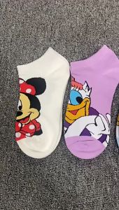 Zaman Now - Kaos Kaki Wanita Fashion Motif Kartun / Kaos Kaki Karakter Disney Micky Mouse / Kaos Kaki Pendek Setelapak Kaki