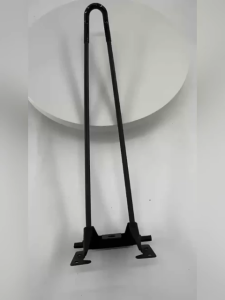 4pcs Foldable Hairpin Legs 32cm Black Metal For DIY Furniture Table