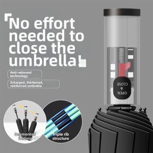 COOLNZKTTEZ | Sun and Rain Dual Use UV Protection Umbrella Automatic Large