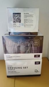 HIVAN-ชุดทำแผลสเตอร์ไรด์ 12ชุด/กล่อง - DRESSING SET STERILE - ไฮแวน - ชุดทำแผล