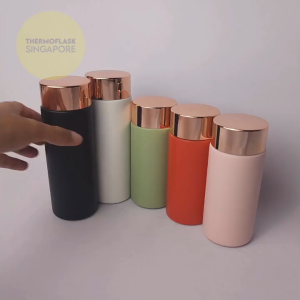 [SG STOCK] 200ML Mini 316 Grade Thermos Elegant Water Bottle Mini Thermal Stainless Steel Hot Cold Coffee Tea