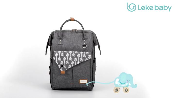 Lekebaby Mommy Tote Diaper Bag Tote Diaper Bag Lekebaby Diaper Bag
