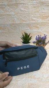 Tas Selempang Waistbag Pria PEGE Bisa Untuk Tas Pinggang Model Kasual Keren - PG 8860