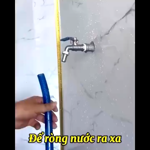 ĐẦU NỐI ỐNG TƯỚI CÂY COMBO 2 CHO VÒI NƯỚC – KHỚP NỐI SÂN VƯỜN 4 ĐIỂM 6 CẠNH NHỰA PPR DỄ LẮP