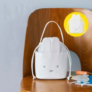 Miffy Kawaii Drawstring Drawstring Bag Travel Portable Cosmetic Storage Bag Handbag Cute Gift Toy