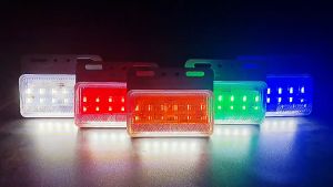 1 Pc - 24V LED SHILIDUO SD-4010A for Truck Trailer Bus Van Jeep Elf Forward Side Marker Light Indicator Lamp