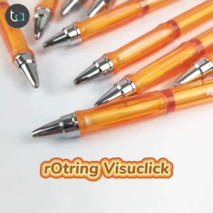Rotring Visuclick ดินสอกด 2B ขนาด 0.5 มม. สีส้ม - rOtring Visuclick Mechanical Pencil 2B 0.5 mm. Orange