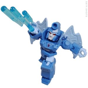 Blokees Galaxy Defender Transformers Decepticon Scourge Version 2 inch Chibi Type Mini Action Figure Model Kit