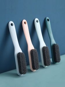Soft Bristle Long Handle Shoe Brush for Home Use Non-Damaging Laundry And Cleaning Board Special Brush for Shoes Individual Pack