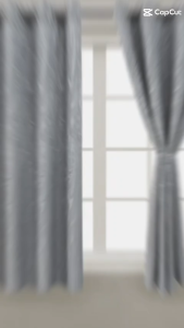 Socone Printed Curtain with Rings 5FT (1 PC) Home Decor
