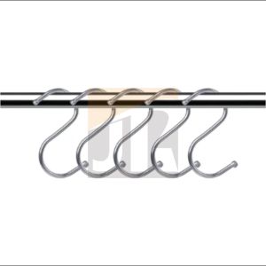 10pcs Heavy Duty S Hook For Kitchenware Pots Utensils Clothes Bags Towels