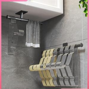 Wall-Mounted Multifunctional No-Drilling Clothing Rack