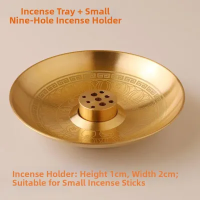 Heavy Duty Brass Incense Holder
