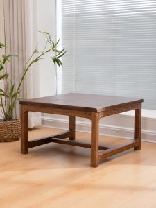 New Style Tatami Tea Table Combination Solid Wood Balcony Floor Platform Artistic Design Chinese Style Home Furniture