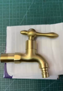 Abagno SUS304 Stainless Steel Wall Hose Bib Tap (Brushed Gold) (SRT-083-GS) || Bib Tap || Water Tap || Wall Tap || Bathroom Tap || Bathroom Faucet || Paip Air || Kepala Paip || Peralatan Bilik Mandi || 墙出水龙头 || Kim Company